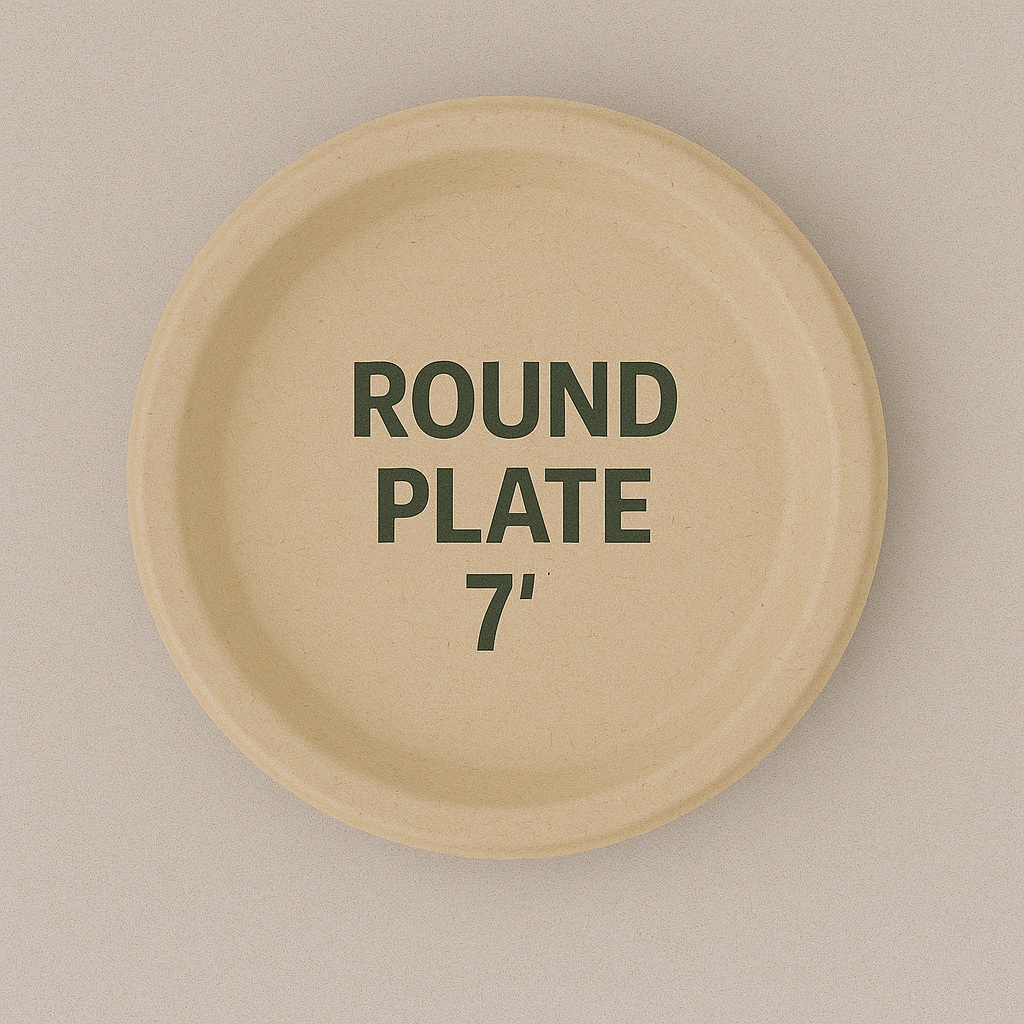 Round Plate 7"