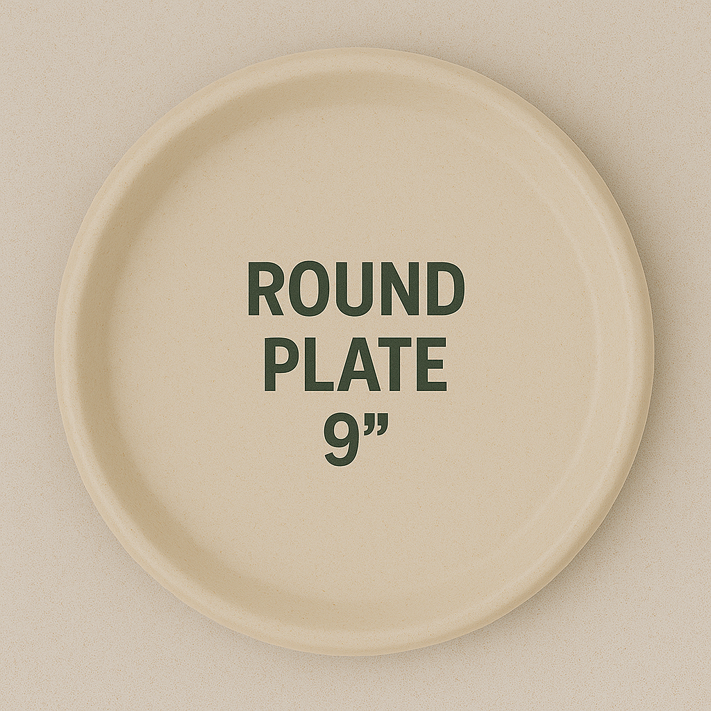 Round Plate 9"